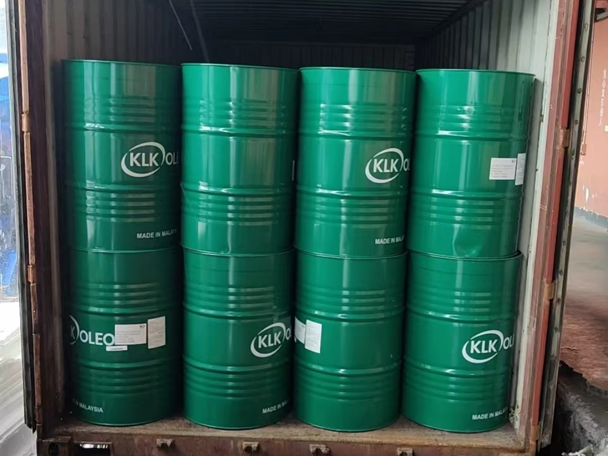 KLK glycerin drums in container