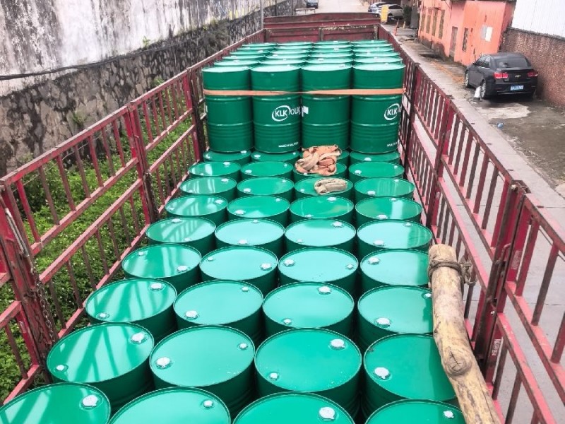 112 drums of Malaysia KLK Glycerine shipped from Henan Tongshang Guangzhou warehouse